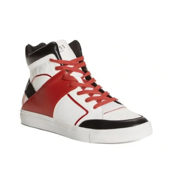 New GUESS Men's high sneakers SZ 12